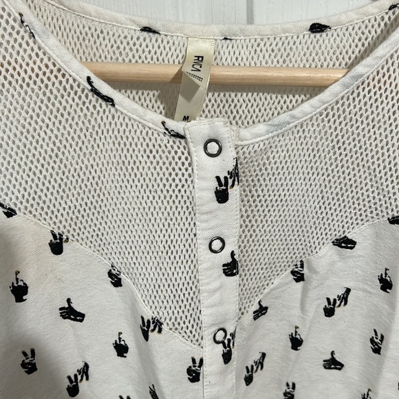 RVCA Armless Tank Top Size M - Picture 2 of 6